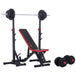 Train Hard® Hantelbank Set mit Hantelständer + 50 kg Gewichte HanssonSports.de