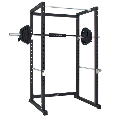 Train Hard® Power Rack - Half Rack bis 400 Kg belastbar