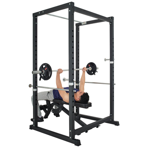 Train Hard® Power Rack - Half Rack bis 400 Kg belastbar