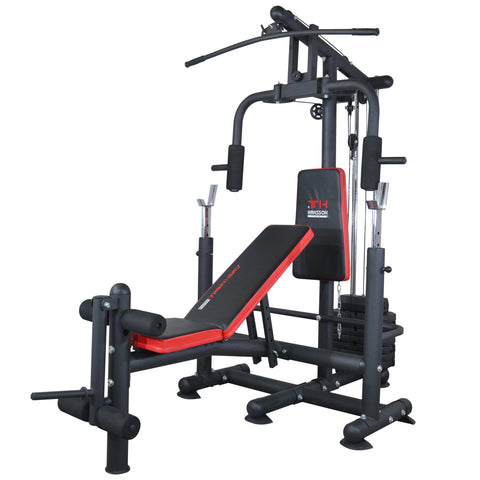 Train Hard® Massive Kraftstation inkl. 60 kg Gewichtsplatten