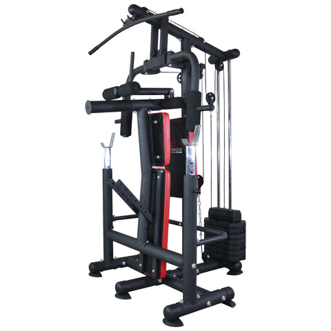 Train Hard® Massive Kraftstation inkl. 60 kg Gewichtsplatten