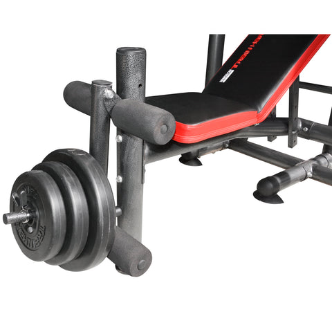 Train Hard® Massive Kraftstation inkl. 60 kg Gewichtsplatten