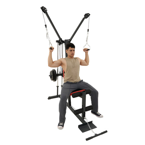 NEU: Train Hard® Dual Power Arm, Seilzuganlage, Kabelzug