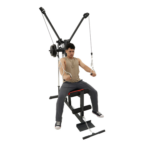 NEU: Train Hard® Dual Power Arm, Seilzuganlage, Kabelzug