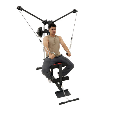 NEU: Train Hard® Dual Power Arm, Seilzuganlage, Kabelzug