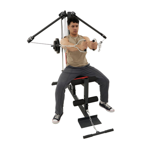 NEU: Train Hard® Dual Power Arm, Seilzuganlage, Kabelzug