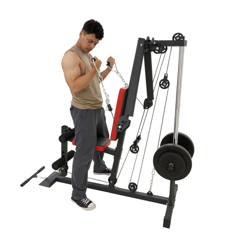 NEU: Train Hard® Dual Power Arm, Seilzuganlage, Kabelzug
