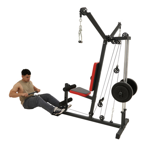NEU: Train Hard® Dual Power Arm, Seilzuganlage, Kabelzug