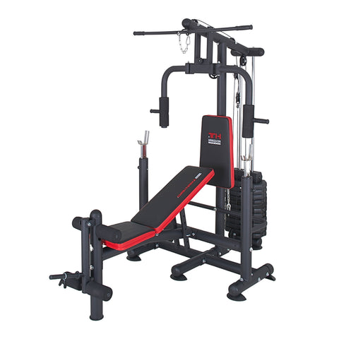Train Hard® Massive Kraftstation inkl. 60 kg Gewichtsplatten