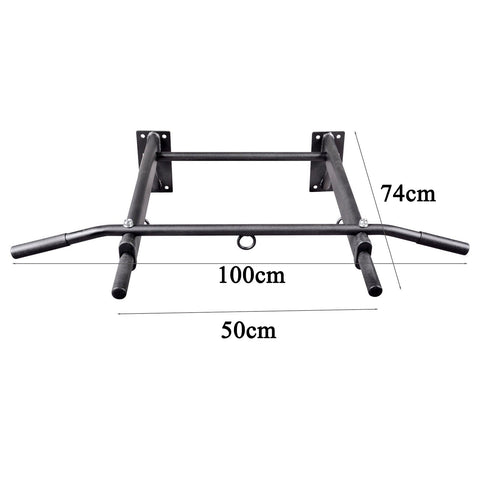 Train Hard® Klimmzugstange Wandmontage bis 150kg belastbar