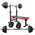 Train Hard® Multifunktionelle Hantelbank SET + 90 Kg HanssonSports.de