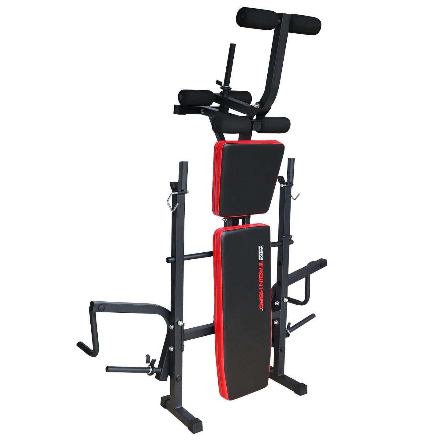 Train Hard® Kraftstation mit Beincurl & Butterfly klappbar HanssonSports.de