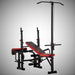 Train Hard® multifunktionelle Hantelbank m. Latzug, Arm- Beincurl, Butterfly HanssonSports.de
