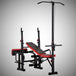 Train Hard® multifunktionelle Hantelbank m. Latzug, Arm- Beincurl, Butterfly HanssonSports.de