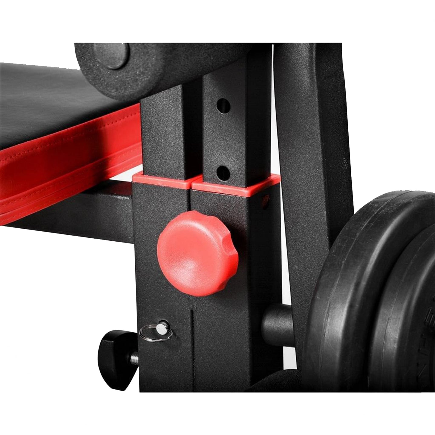 Train Hard® multifunktionelle Hantelbank m. Latzug, Arm- Beincurl, Butterfly HanssonSports.de