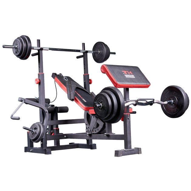 Train Hard® Kraftstation komplett Set HanssonSports.de