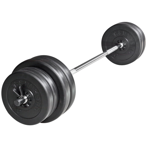 Train Hard® Kraftstation Universal inkl. Latzug + Langhantel u. 60 Kg