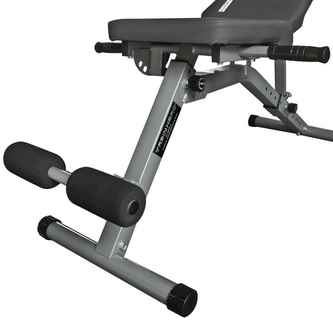 Train Hard® Hantelbank, Schrägbank, Bauch- Rückentrainer