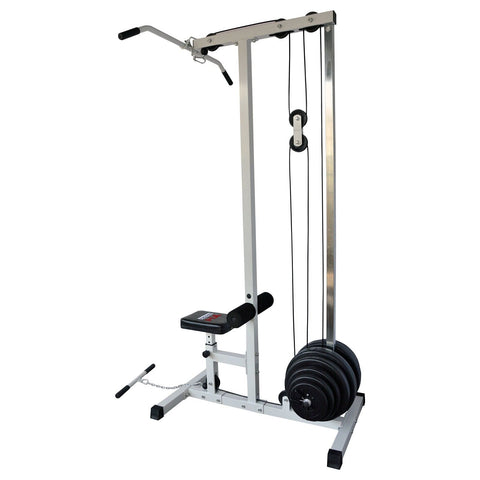 Train Hard® Latzugstation-Seilzug, mit 47,5 kg Gewichte