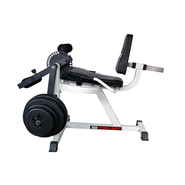 Train Hard® Profi Beinbeuger Beinstrecker m./o. Gewichte HanssonSports.de