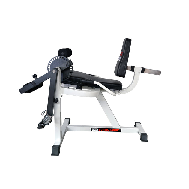Train Hard® Profi Beinbeuger Beinstrecker m./o. Gewichte HanssonSports.de
