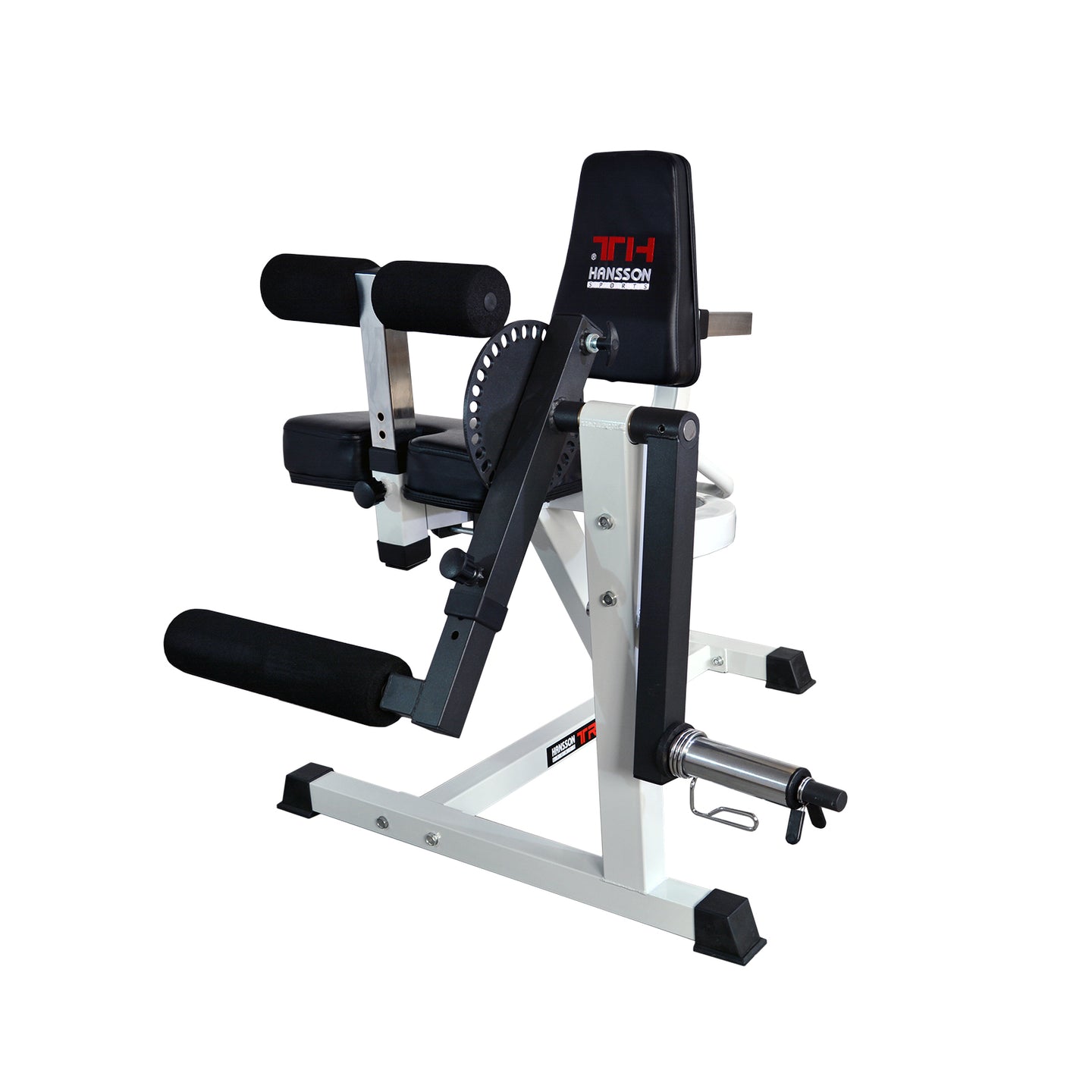 Train Hard® Profi Beinbeuger Beinstrecker m./o. Gewichte HanssonSports.de