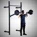 Train Hard® Power Rack, Wall Rack zur Wandbefestigung HanssonSports.de