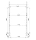 Train Hard® Power Rack, Wall Rack zur Wandbefestigung HanssonSports.de