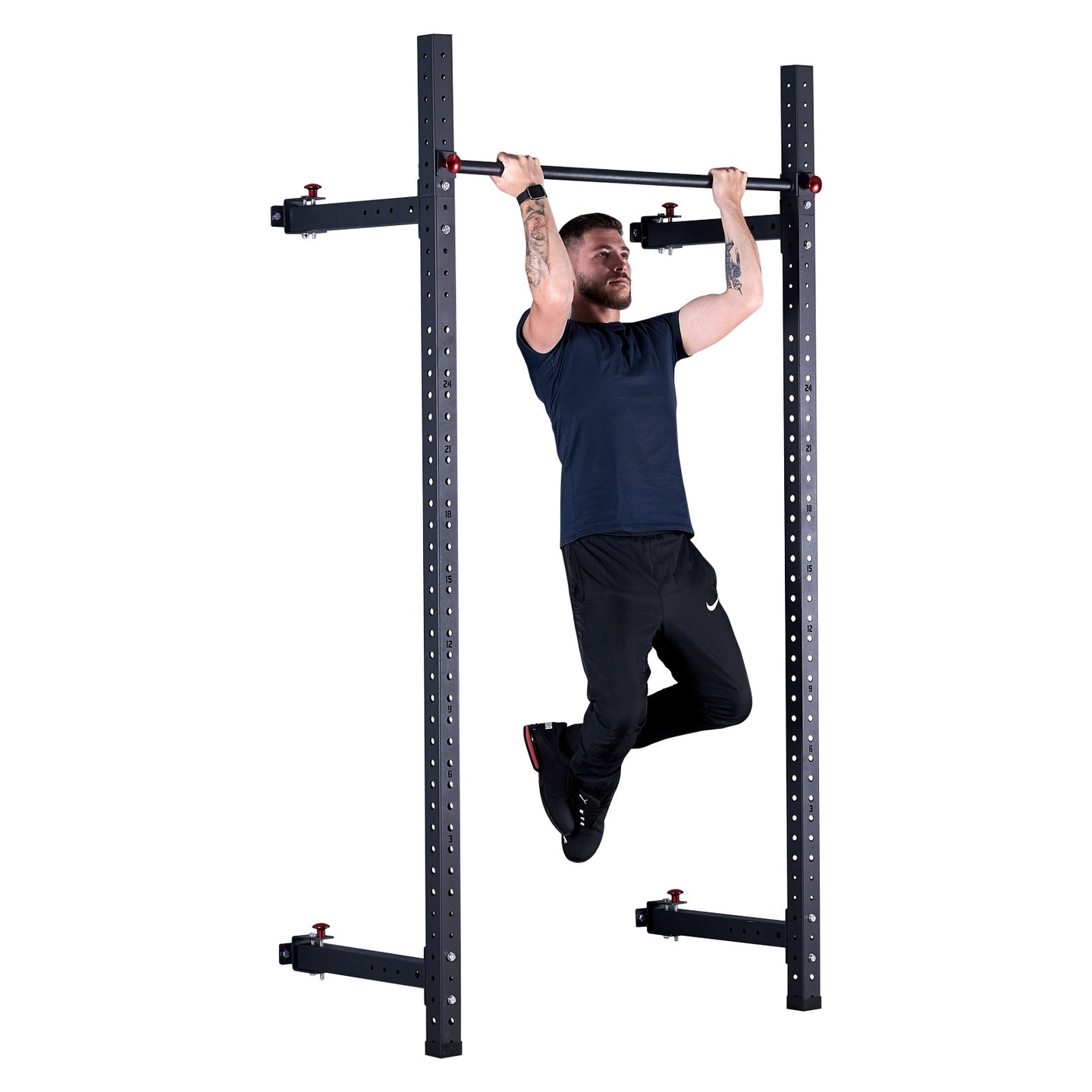 Train Hard® Power Rack, Wall Rack zur Wandbefestigung HanssonSports.de