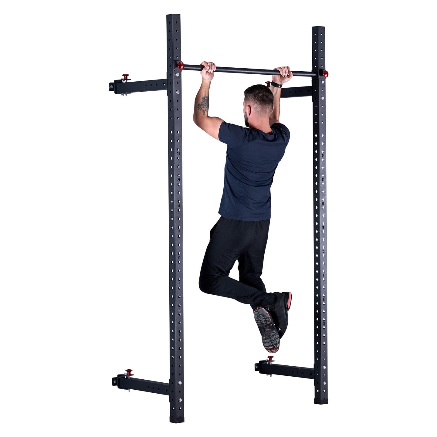 Train Hard® Power Rack, Wall Rack zur Wandbefestigung HanssonSports.de