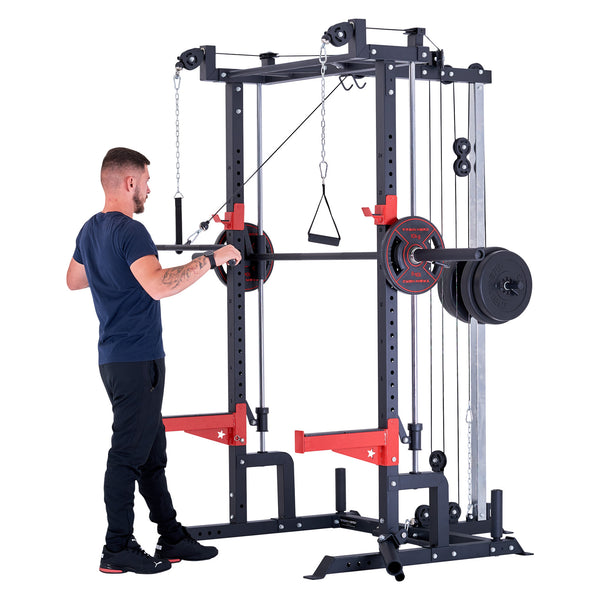 Train Hard® Half Cage Squad Rack erweiterbar HanssonSports.de