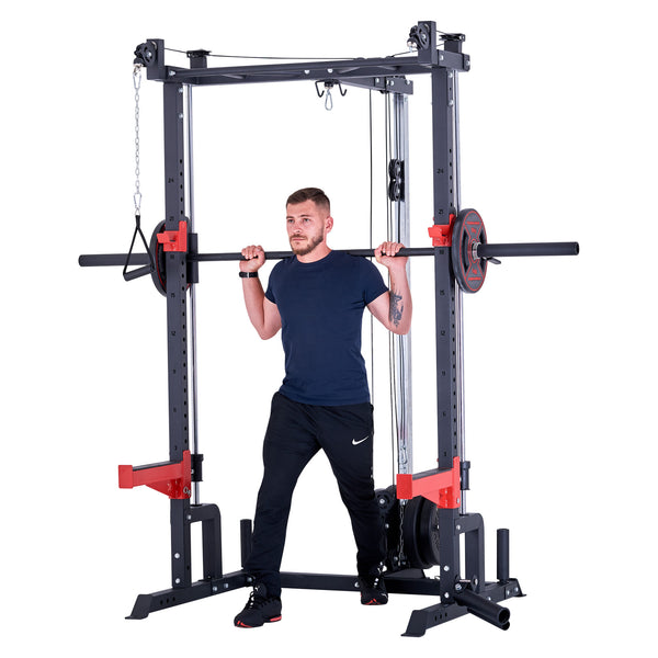 Train Hard® Half Cage Squad Rack erweiterbar HanssonSports.de
