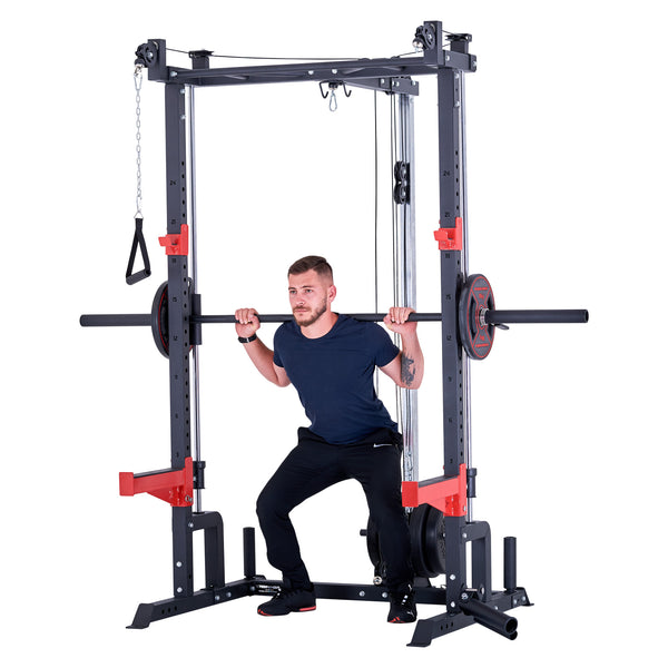 Train Hard® Half Cage Squad Rack erweiterbar HanssonSports.de