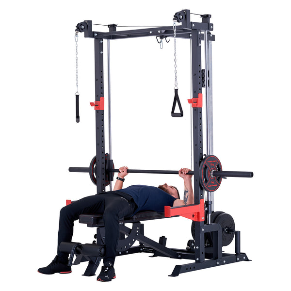 Train Hard® Half Cage Squad Rack erweiterbar HanssonSports.de