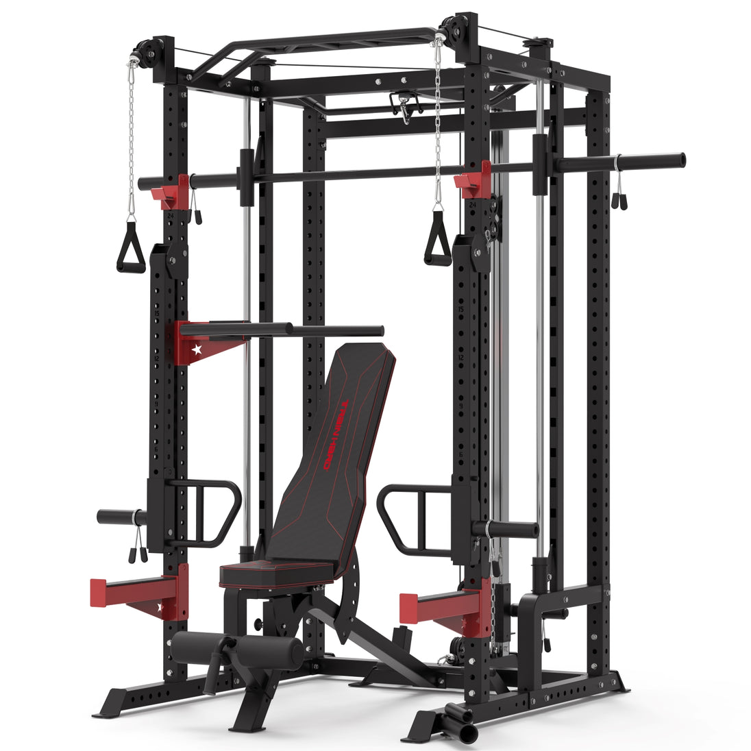 Train Hard® Power Cage Rack