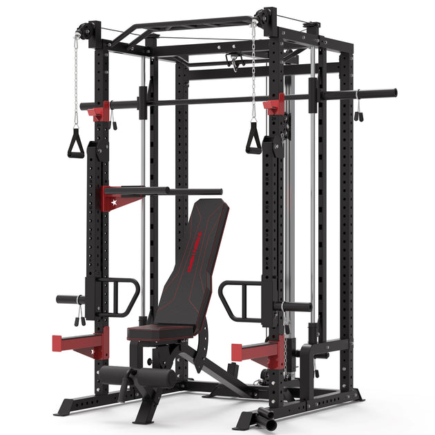 Train Hard® Power Cage Rack 