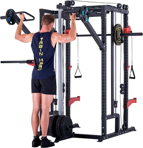 Train Hard® Power Cage Rack -  Modell 2024/25 - 9 Varianten