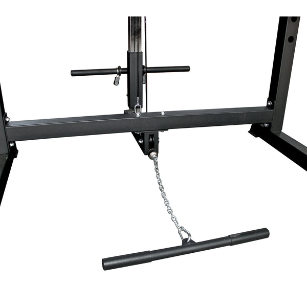 Train Hard® Power Rack 400 Kg belastbar, inkl. Latzugturm HanssonSports.de
