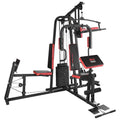 Train Hard® Kraftstation mit Beinpresse, Dipstation, Stepper HanssonSports.de