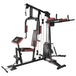 Train Hard® Kraftstation mit Beinpresse, Dipstation, Stepper HanssonSports.de
