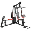 Train Hard® Kraftstation inkl. 65 kg Steckgewichten, mit Beinpresse HanssonSports.de