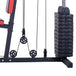 Train Hard® Kraftstation inkl. 65 kg Steckgewichten, mit Beinpresse HanssonSports.de