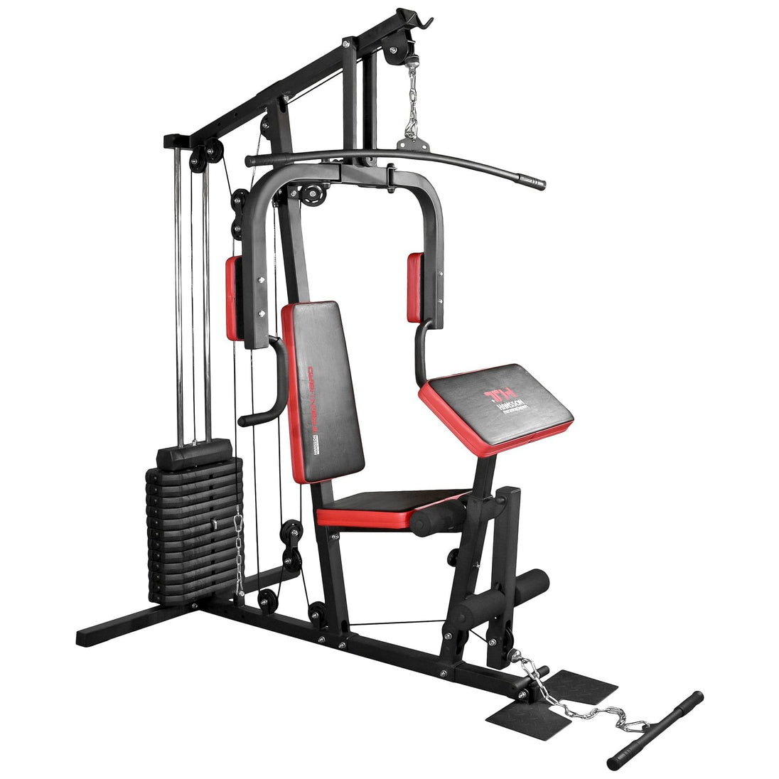 Taurus Design Line Halterbank zwart/zilver | Haltertraining Taurus Design Line Halterbank zwart/zilver | Haltertraining