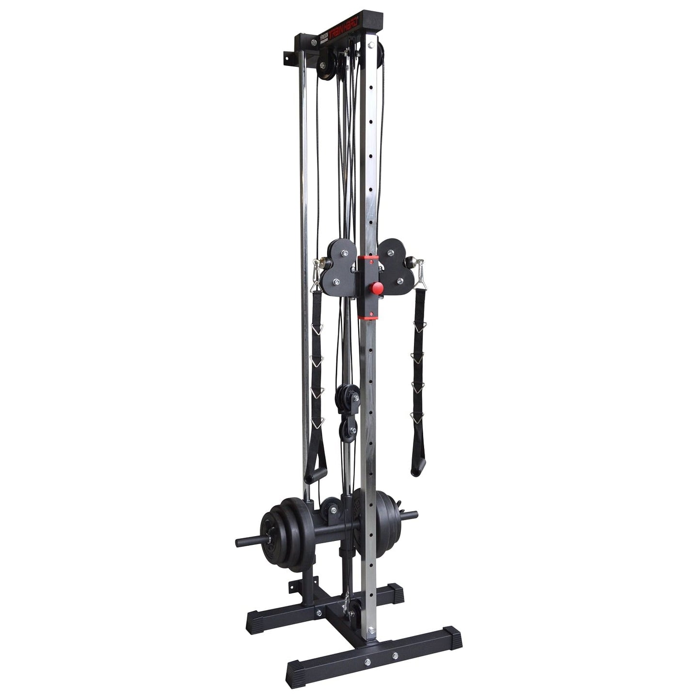 Train Hard® Latzugstation zur Wandbefestigung m/o Gewichte HanssonSports.de