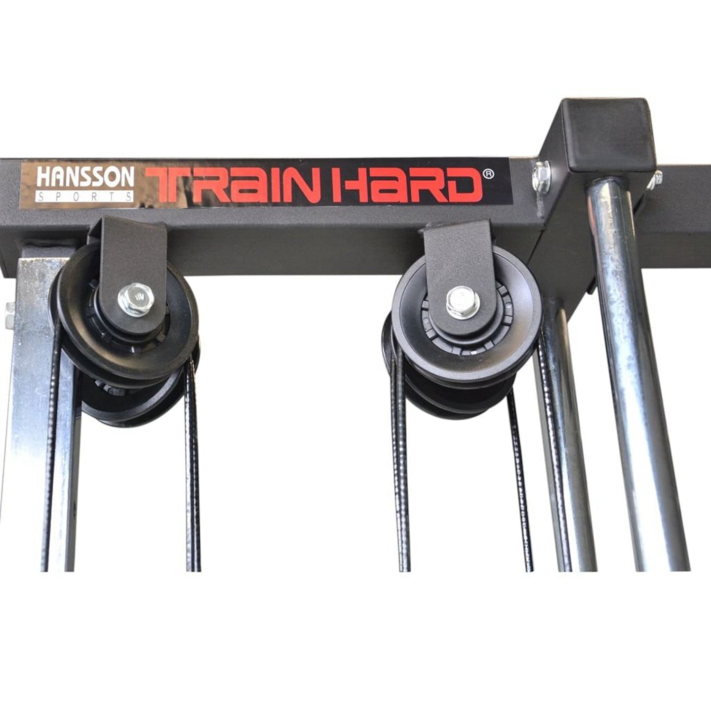 Train Hard® Latzugstation zur Wandbefestigung m/o Gewichte HanssonSports.de