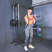 Train Hard® Latzugstation zur Wandbefestigung m/o Gewichte HanssonSports.de