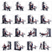 Train Hard® Multi-Kraftstation 'Super Station' all in One HanssonSports.de