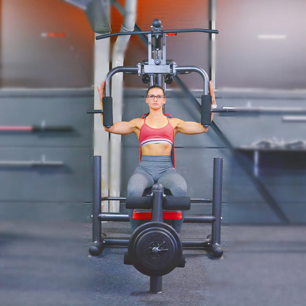Train Hard® Massive Kraftstation inkl. 60 kg Gewichtsplatten HanssonSports.de