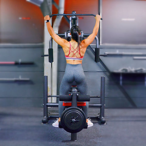 Train Hard® Massive Kraftstation inkl. 60 kg Gewichtsplatten