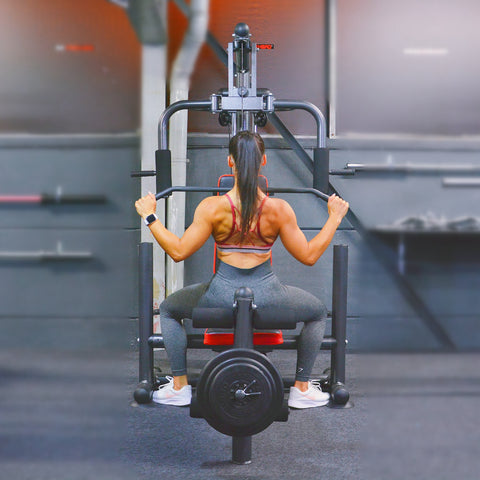 Train Hard® Massive Kraftstation inkl. 60 kg Gewichtsplatten